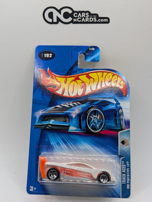 2004 Hot Wheels Track Aces 12/20 HW Prototype 12 Collector #192