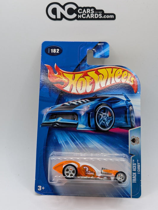 2004 Hot Wheels Track Aces 8/20 I Candy Large Wheel Variation Collector #182