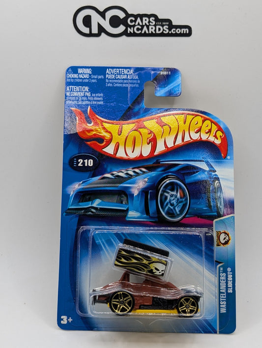 2004 Hot Wheels Wastelanders 10/10 Slideout Collector #210 (Card Damage)