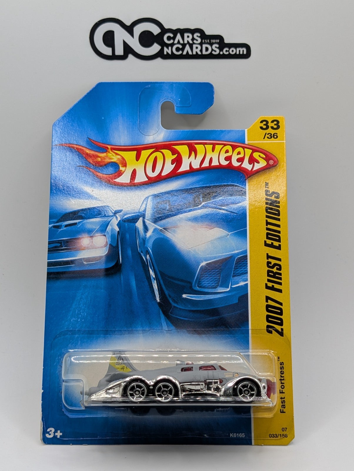 2007 Hot Wheels First Editions 33/36 Fast Fortress Gray (Soft Corners)