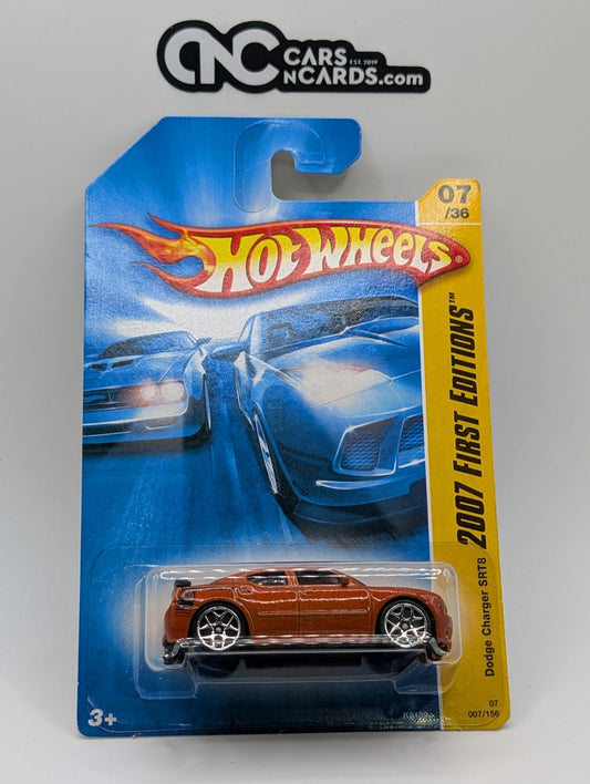 2007 Hot Wheels First Editions 7/36 Dodge Charger SRT8 Orange