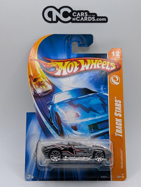 2007 Hot Wheels Track Stars 12/12 Hollowback Gray 120/156 (Soft Corners)