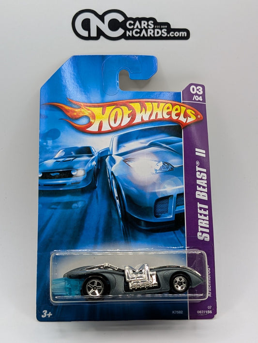 2007 Hot Wheels Street Beast II 3/4 Arachnorod 67/156 (Card Damage)