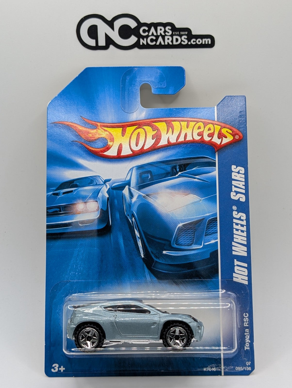 2007 Hot Wheels All Stars Toyota RSC Blue 95/156