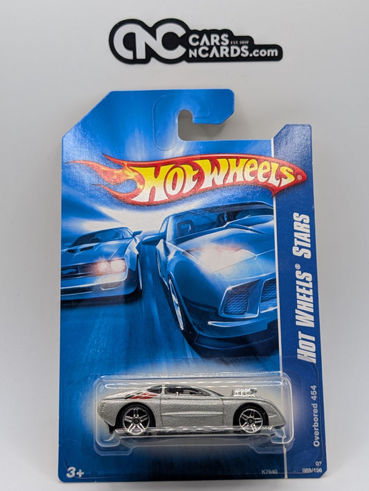 2007 Hot Wheels All Stars Overbored 454 Silver 89/156