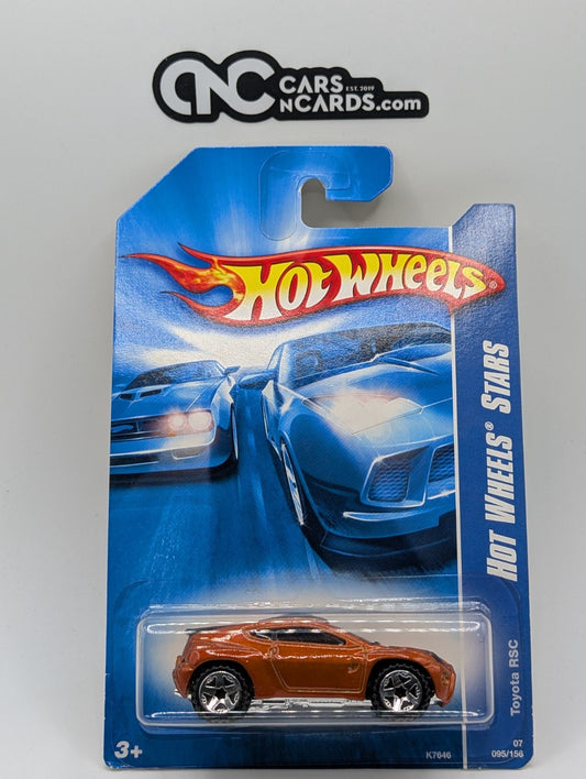 2007 Hot Wheels All Stars Toyota RSC Orange 95/156