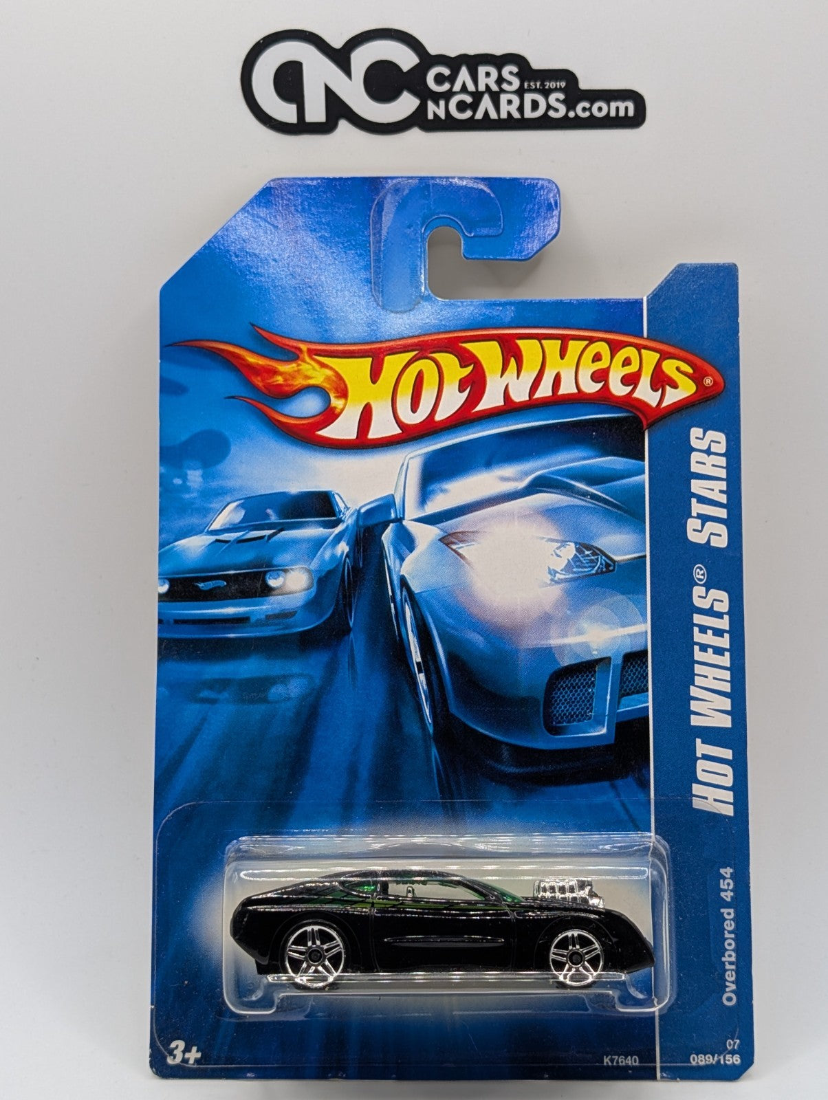 2007 Hot Wheels All Stars Overbored 454 Black 89/156