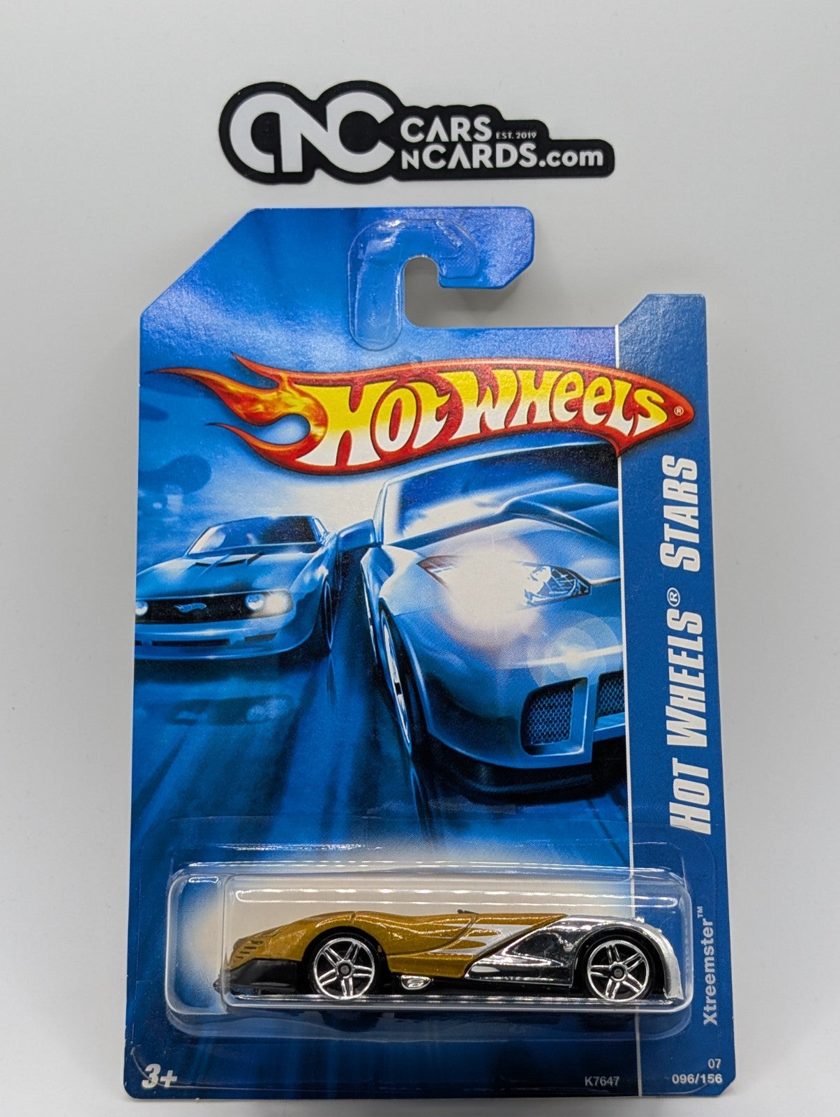 2007 Hot Wheels All Stars Xtreemster Gold 96/156 (Soft Corners)