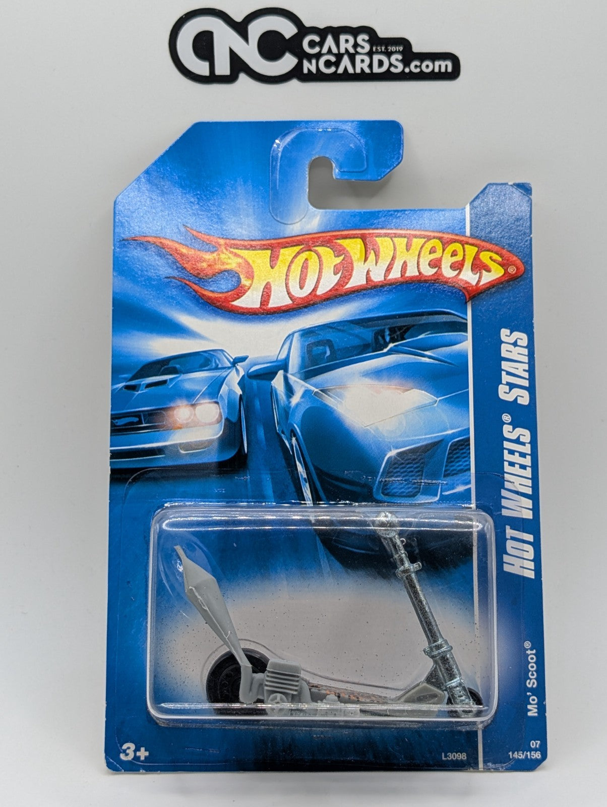 2007 Hot Wheels All Stars Mo' Scoot Scooter 145/156 (Card Damage)