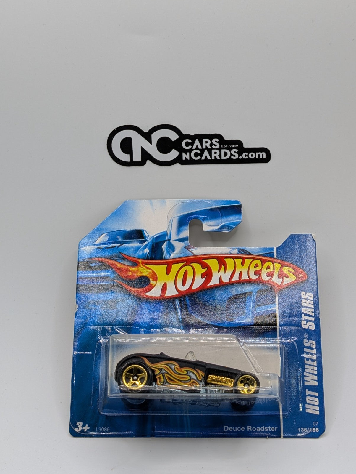 2007 Hot Wheels All Stars Deuce Roadster 136/156 Short Card (Soft Corners)