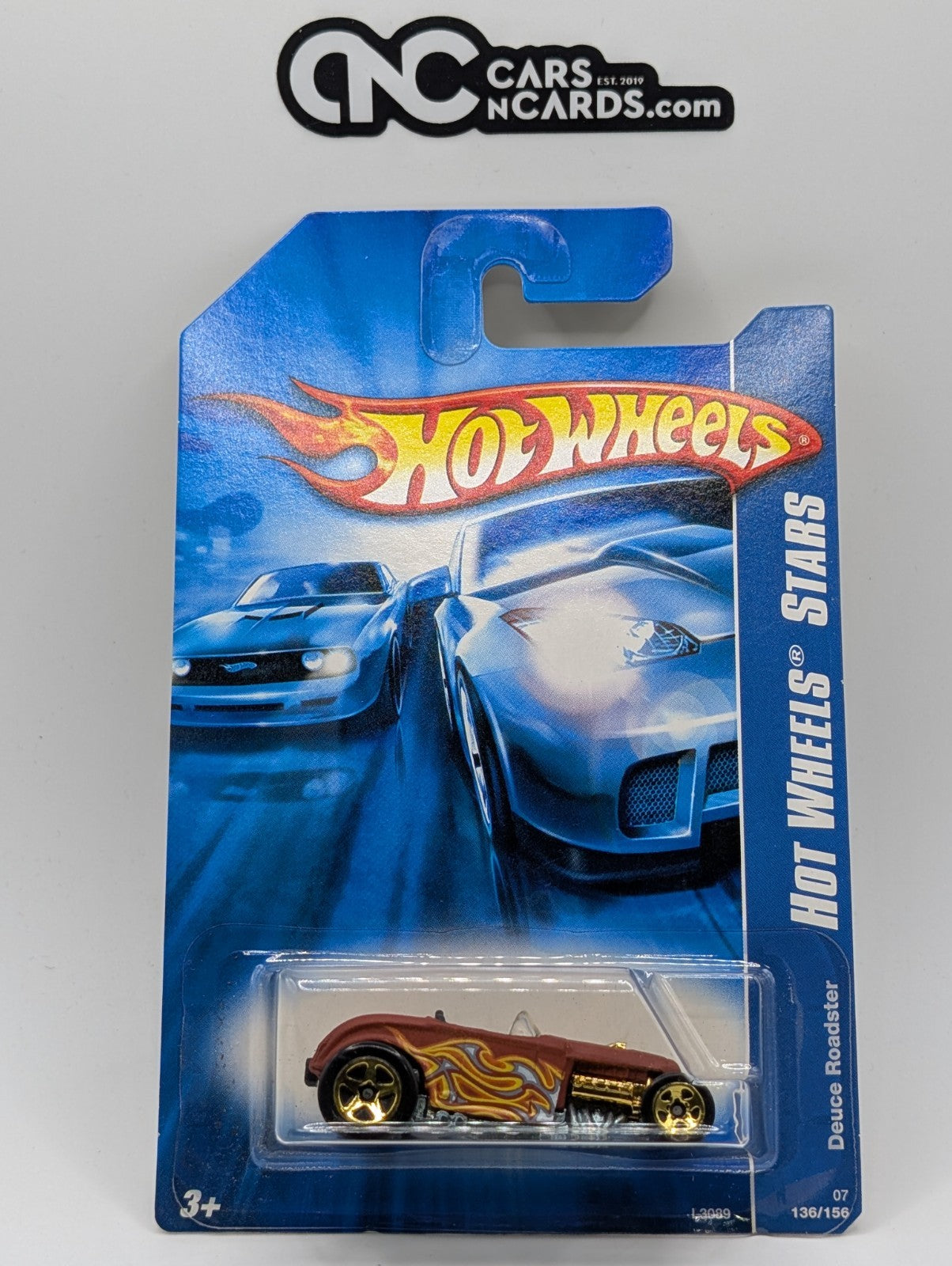 2007 Hot Wheels All Stars Deuce Roadster Brown 136/156