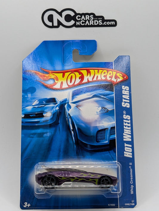 2007 Hot Wheels All Stars Whip Creamer II Purple 99/156