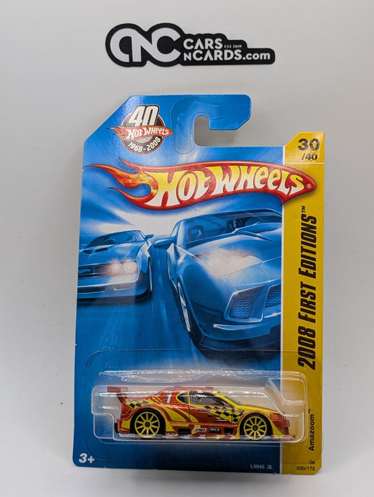 2008 Hot Wheels First Editions 30/40 Amazoom Orange 30/172