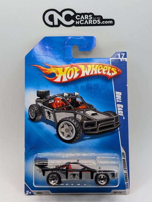 2008 Hot Wheels All Stars 17/36 Roll Cage Black 57/172 (Soft Corners)