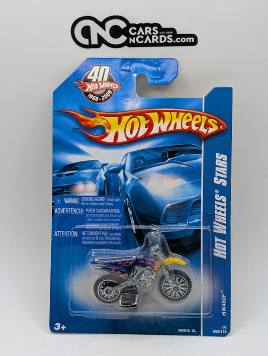 2008 Hot Wheels All Stars 12/36 HW450F Blue 52/172 (Soft Corners)