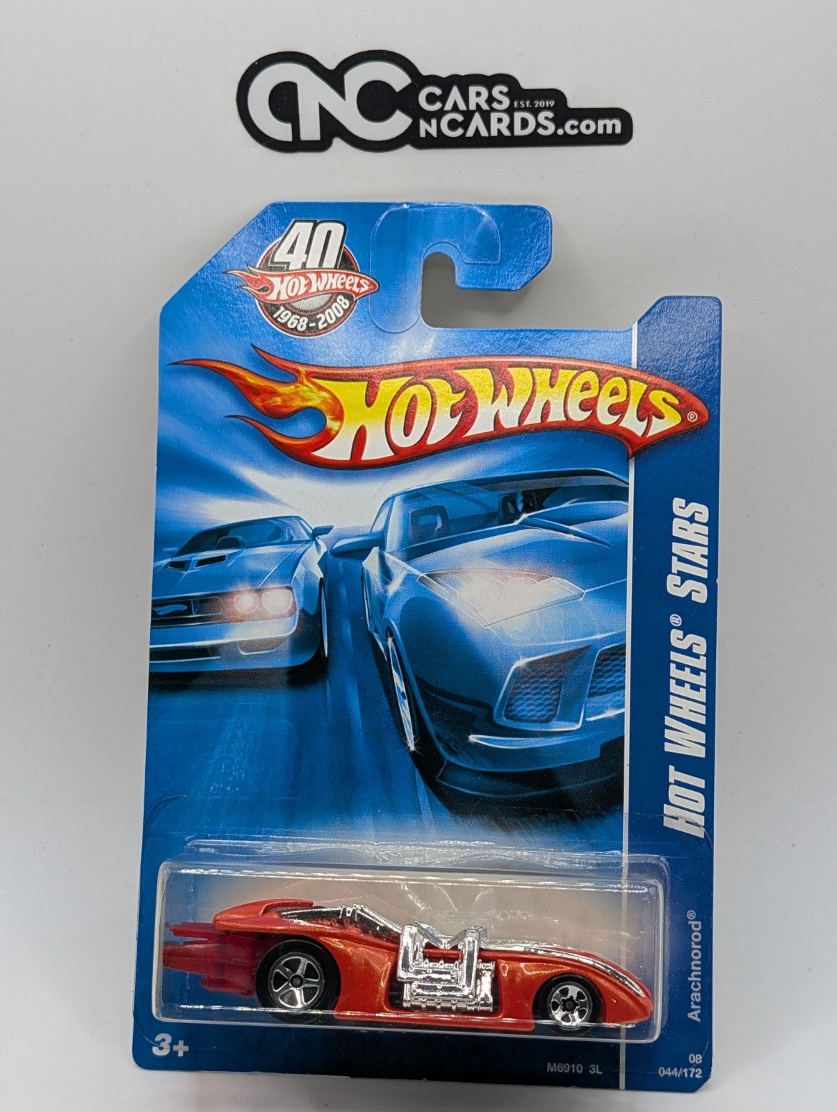 2008 Hot Wheels All Stars 4/36 Arachnorod Orange 44/172 (Soft Corners)