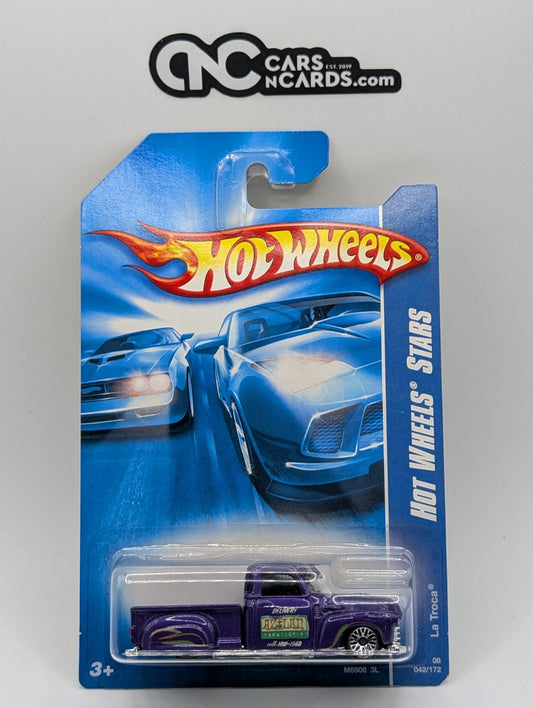 2008 Hot Wheels All Stars 2/36 La Troca Purple 42/172