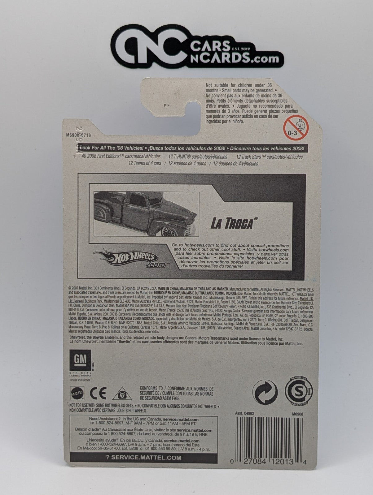 2008 Hot Wheels All Stars 2/36 La Troca Green 42/172