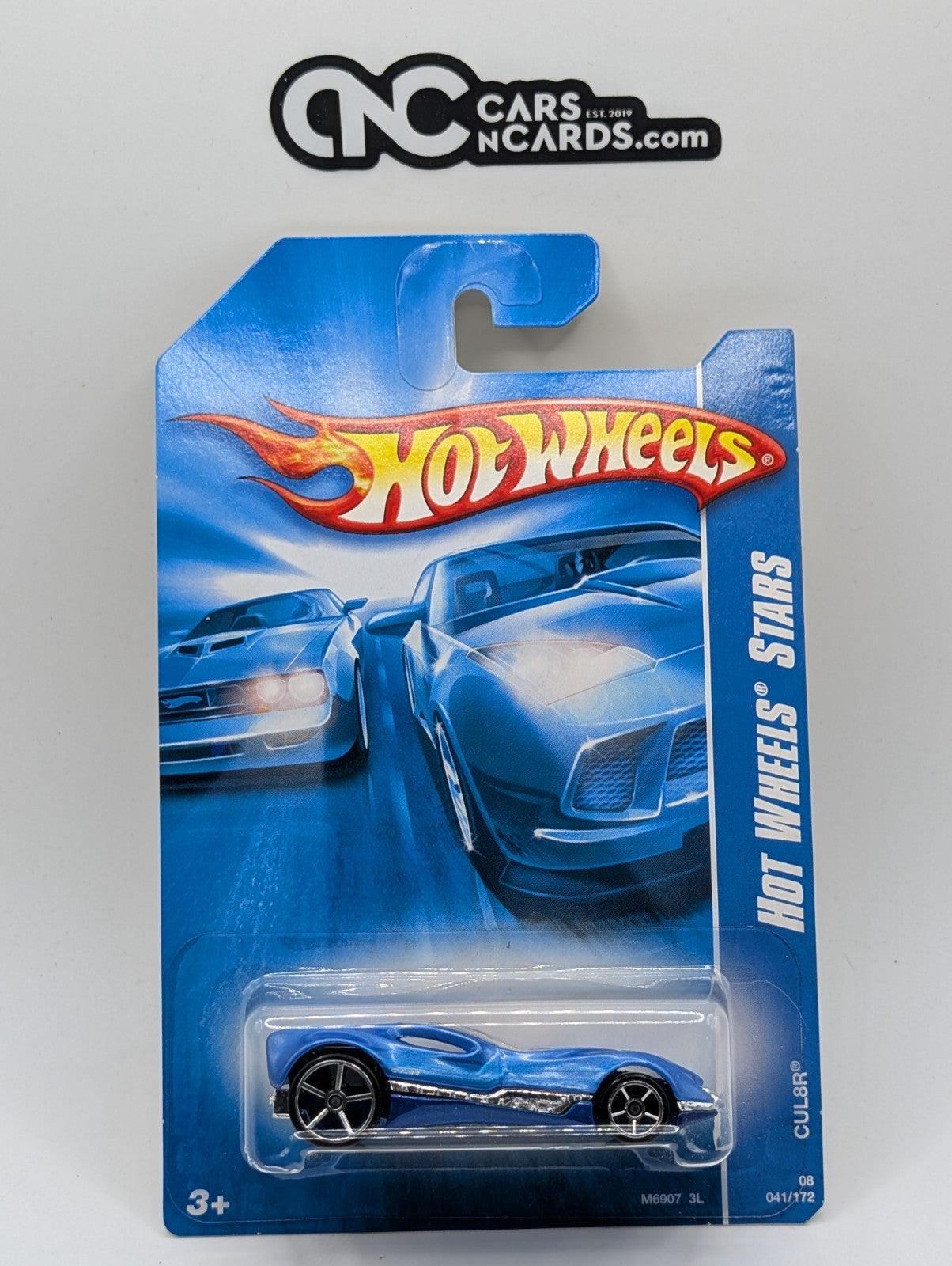 2008 Hot Wheels All Stars 1/36 CUL8R Blue 41/172