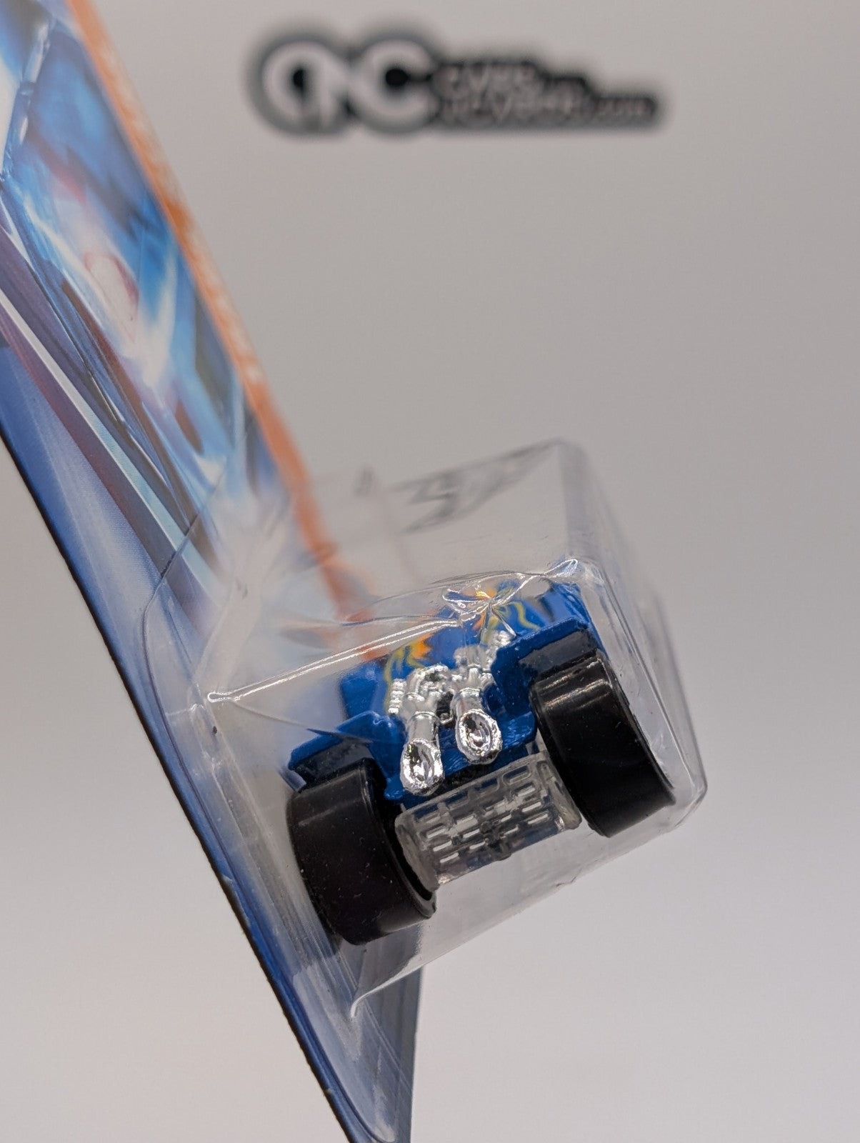 2008 Hot Wheels Track Stars 7/12 Vulture Blue 107/172 (Damaged)