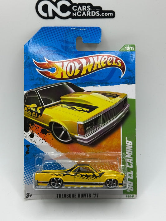 2011 Hot Wheels Treasure Hunt '80 El Camino (Soft Corners)