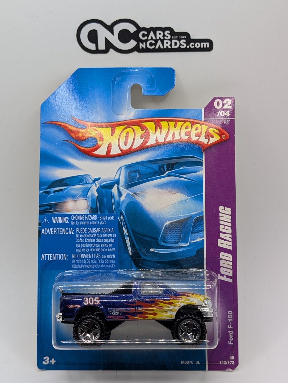 2008 Hot Wheels Ford Racing 2/4 Ford F-150 142/172 (Soft Corners)