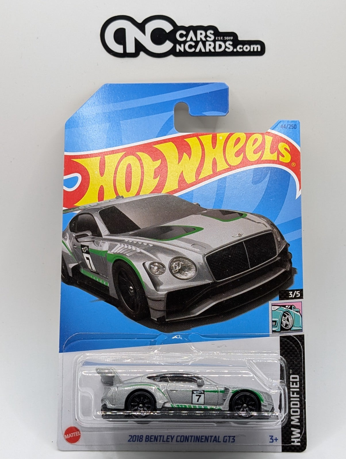 2023 Hot Wheels HW Modified 2018 Bentley Continental GT3 44/250 (Soft Corners)