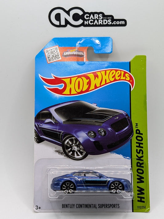 2015 Hot Wheels HW Workshop Bentley Continental Supersports (Soft Corners)