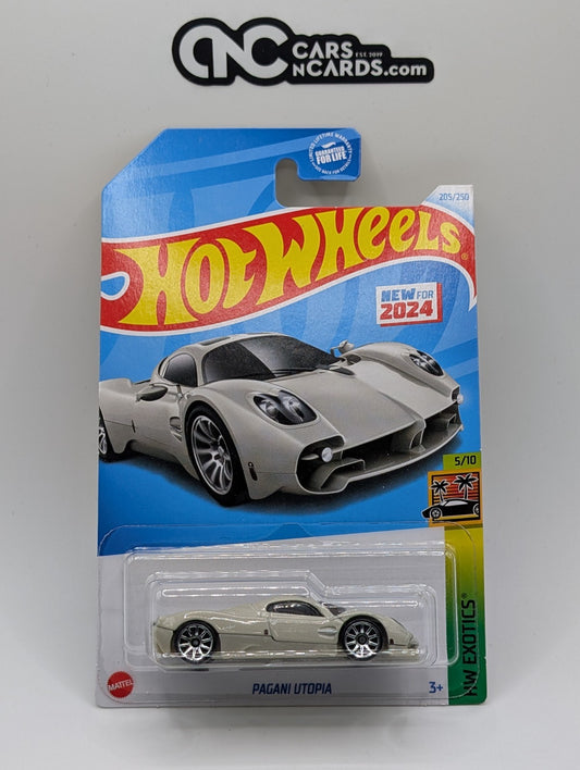 2024 Hot Wheels HW Exotics 5/10 Pagani Utopia 205/250 (Soft Corners)