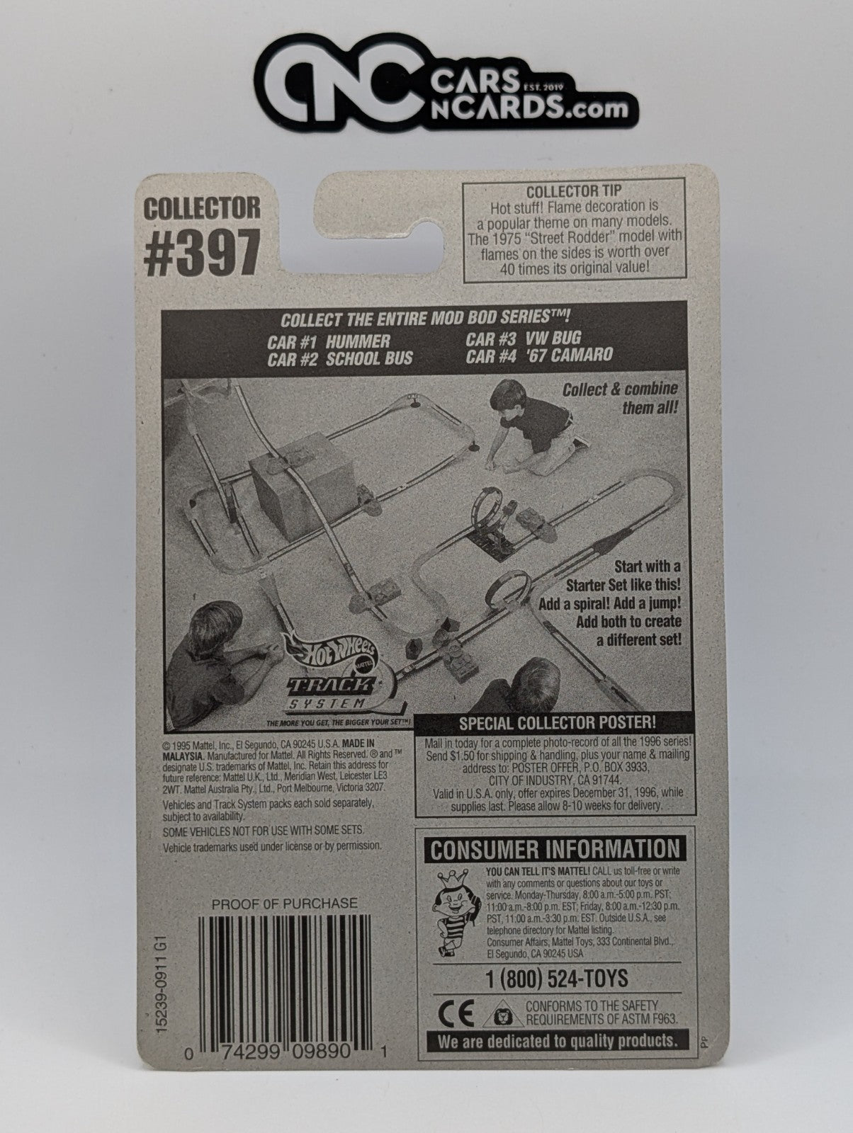 1996 Hot Wheels Mod Bod Series 2/4 School Bus 15239 Purple #397 (Soft Corners)