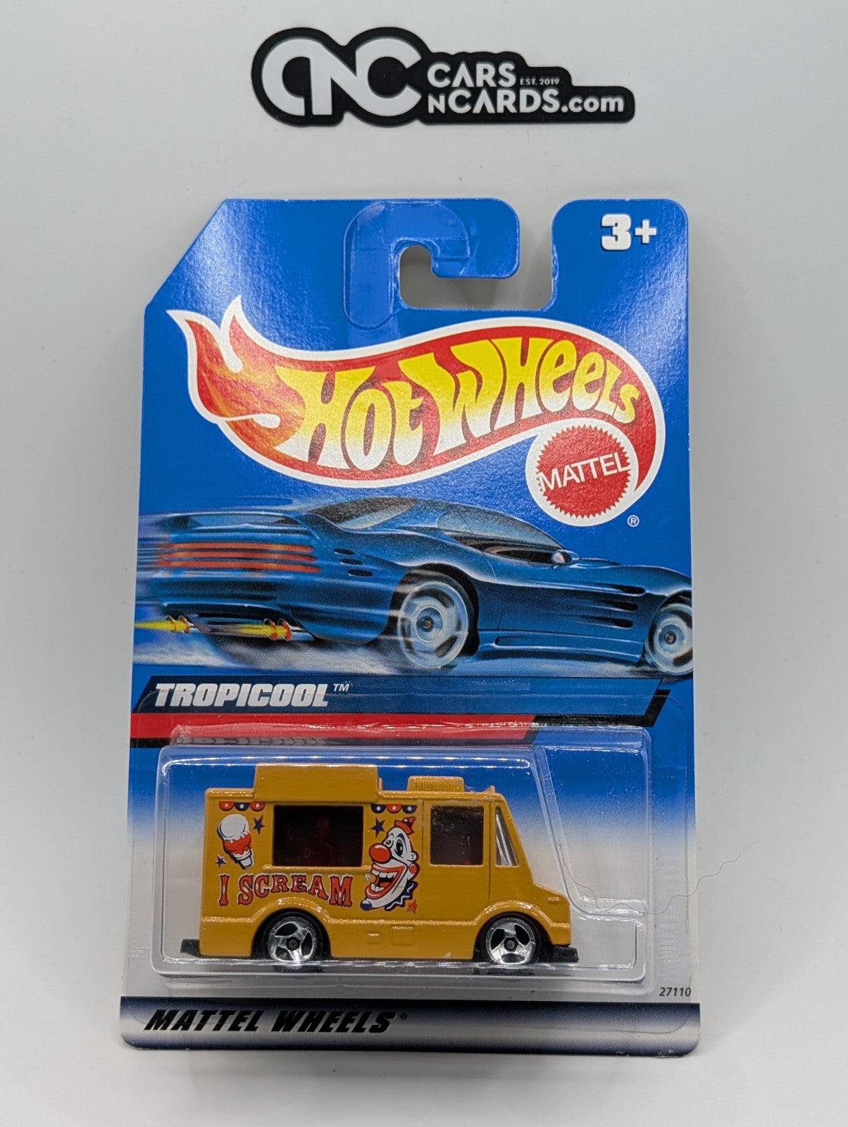 2000 Hot Wheels Tropicool Yellow 27110 (Soft Corners)