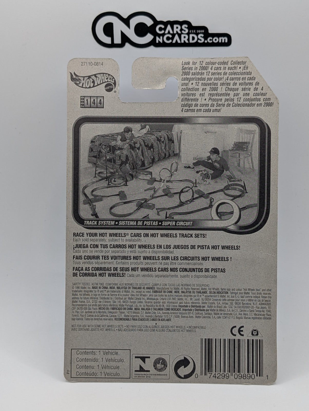 2000 Hot Wheels Tropicool Yellow 27110 (Soft Corners)