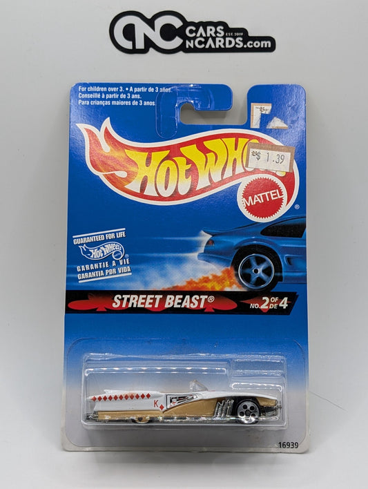 1997 Hot Wheels Dealer's Choice 2/4 Street Beast Gold 16939 (Soft Corners)
