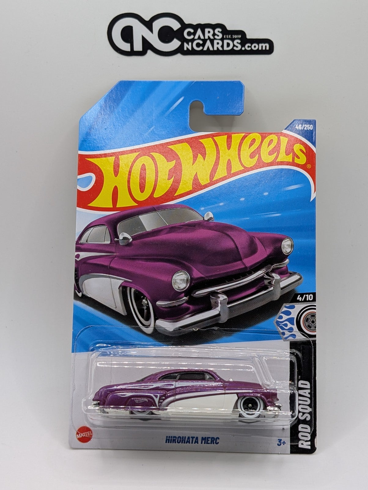 2025 Hot Wheels Rod Squad 4/10 Hirohata Merc 46/250 (Soft Corners)