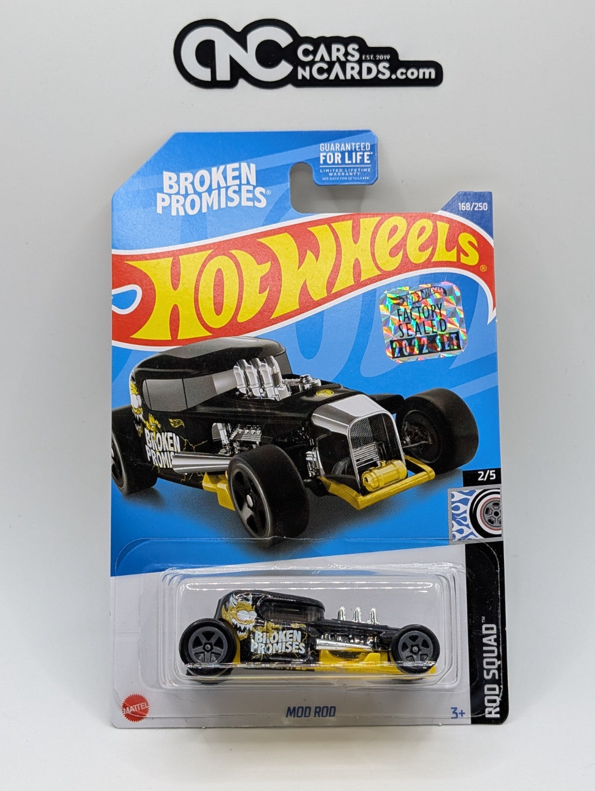 2022 Hot Wheels RLC Factory Sealed Rod Squad 2/5 Mod Rod Broken Promises 168/250