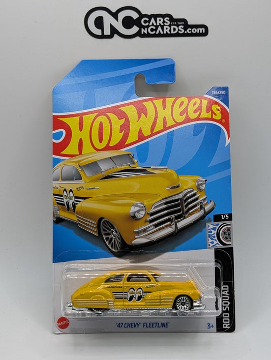 2022 Hot Wheels Rod Squad 1/5 47 Chevy Fleetline Mooneyes 155/250 (Soft Corners)