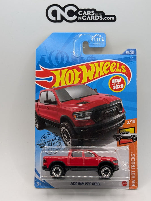2020 Hot Wheels HW Hot Trucks 2020 Ram 1500 Rebel Red 225/250 (Soft Corners)
