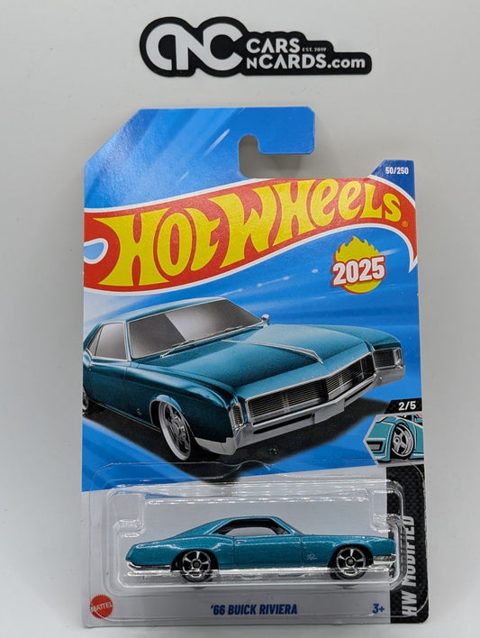2025 Hot Wheels HW Modified 2/5 '66 Buick Riviera Blue 50/250
