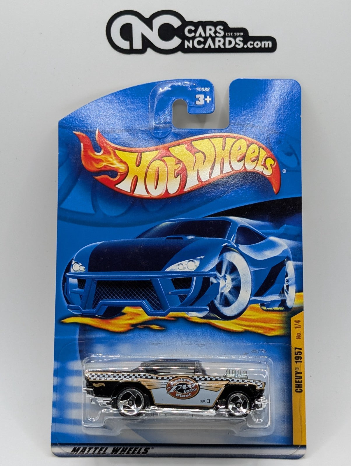 2001 Hot Wheels Turbo Taxi 1/4 Chevy 1957 Collector #053