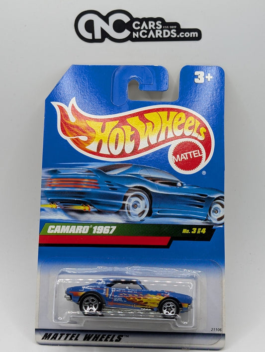 1999 Hot Wheels X-Ray Cruiser 3/4 Camaro 1967 Blue 21106 (Soft Corners)