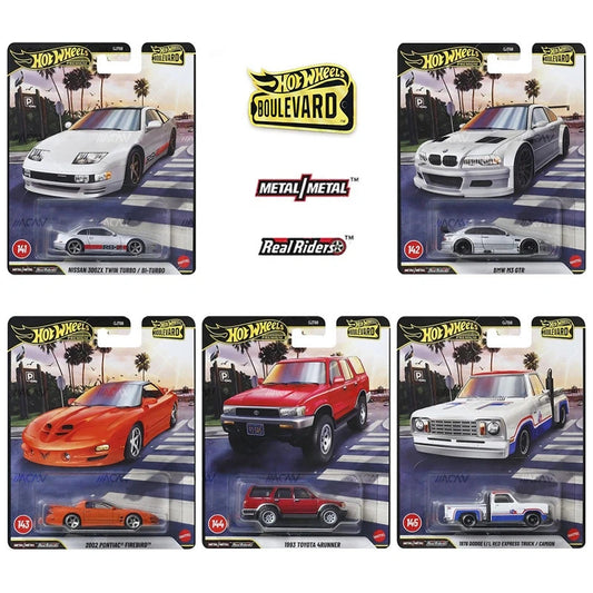 2026 Hot Wheels 1:64 Premium Boulevard Mix 1 Sealed Case of 10 Cars #141-145