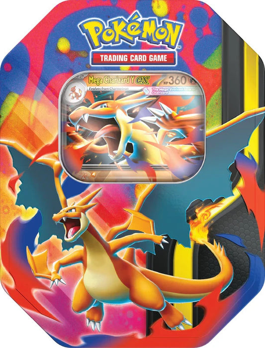 Pokemon TCG: Mega Charizard Tin - Charizard Y Sealed Tin