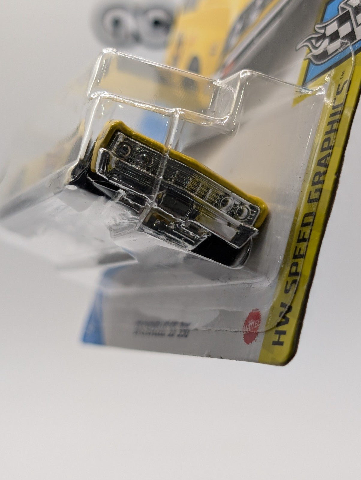 2021 Hot Wheels HW Speed Graphics '67 Chevelle SS 396 Yellow (Cracked Blister)