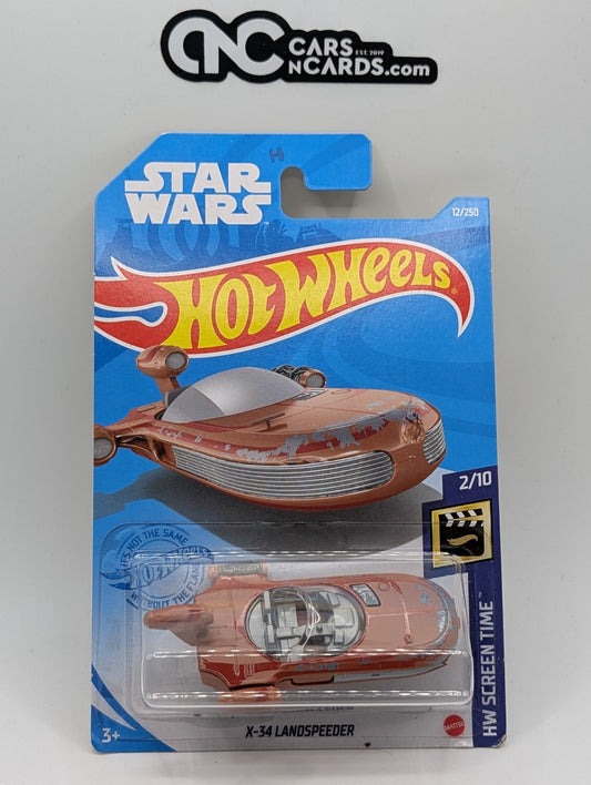 2021 Hot Wheels HW Screen Time 2/10 X-34 Landspeeder Star Wars (Soft Corners)