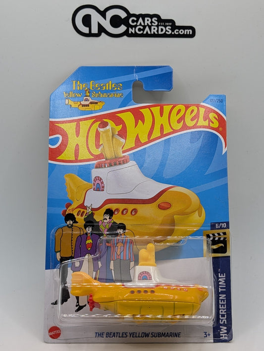 2023 Hot Wheels HW Screen Time 6/10 The Beatles Yellow Submarine (Hook Crease)