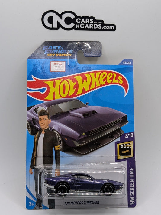 2020 Hot Wheels HW Screen Time 2/10 Ion Motors Thresher Purple 133/250
