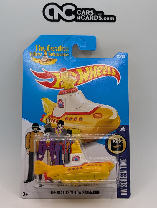 2016 Hot Wheels HW Screen Time 5/5 The Beatles Yellow Submarine 225/250