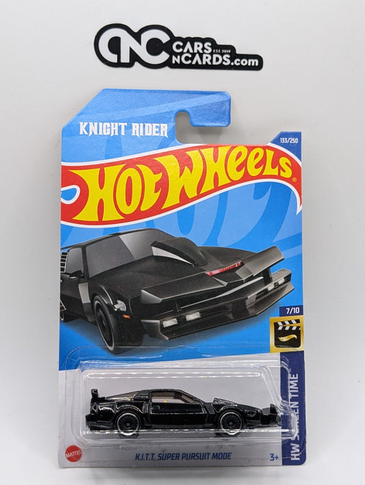 2022 Hot Wheels HW Screen Time 7/10 K.I.T.T. Super Pursuit Mode (Soft Corners)