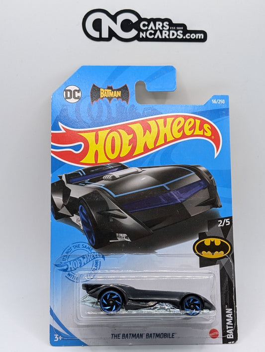 2021 Hot Wheels Batman 2/5 The Batman Batmobile 56/250 (Dented Blister)