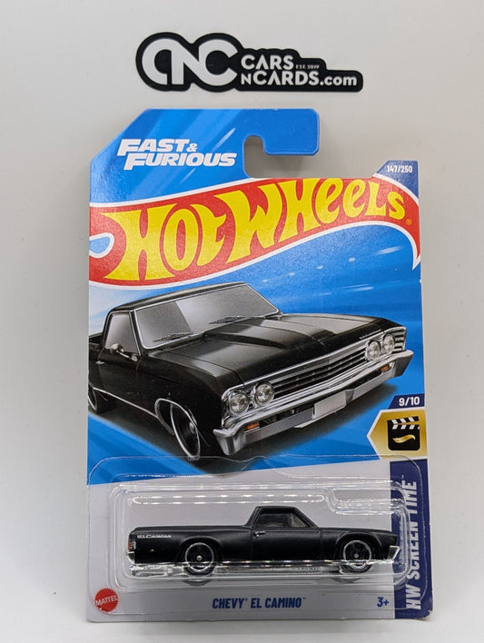 2025 Hot Wheels HW Screen Time 9/10 Chevy El Camino Fast & Furious 147/250
